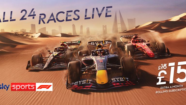 The only place to watch every F1 practice qualifier and race