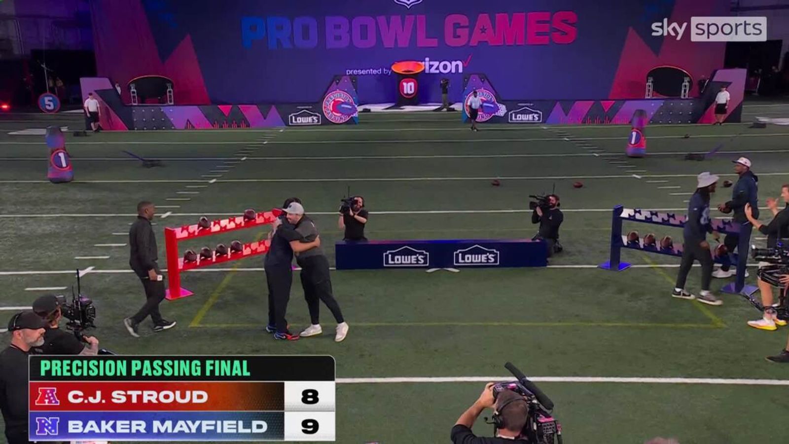 Stroud faces Mayfield in NFL Pro Bowl precision passing challenge