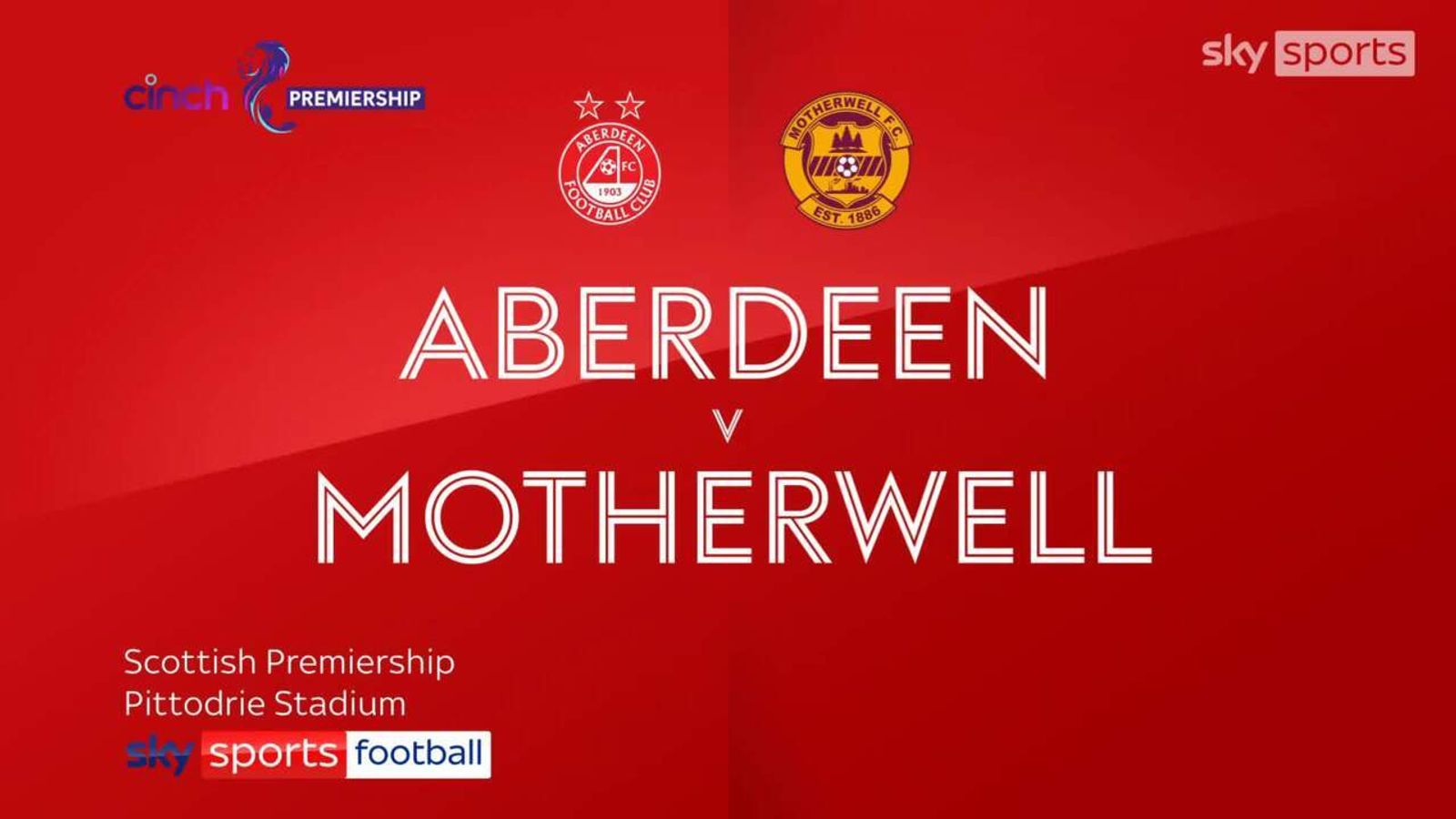 Aberdeen 3-3 Motherwell