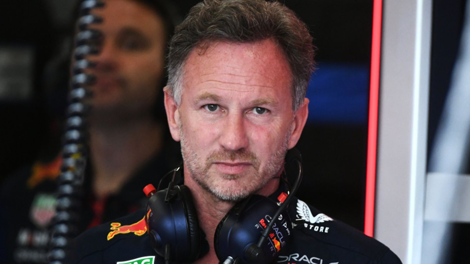 Red Bull Team Principal Christian Horner At Silverstone As F1 Champions Run 2024 Car For First ...