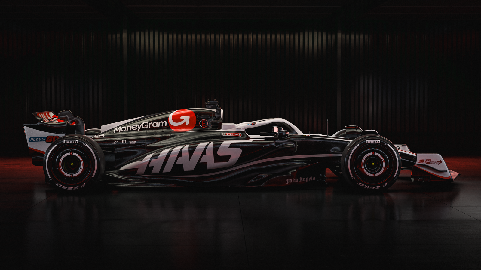 Haas first team to launch 2024 F1 car with new black livery for