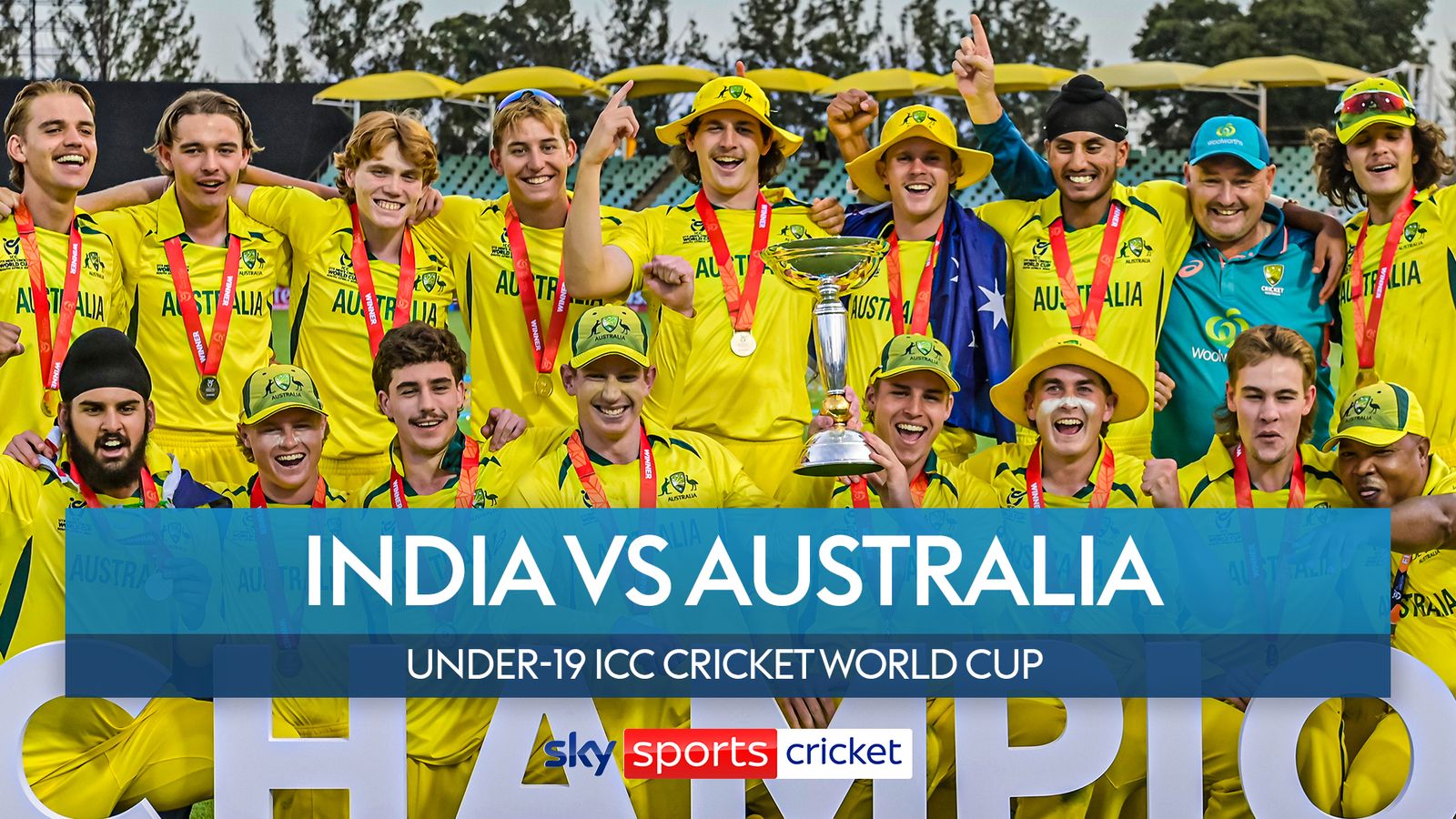 Impressive Australia defeat India in ICC Men's Under19 World Cup final Cricket News Sky Sports