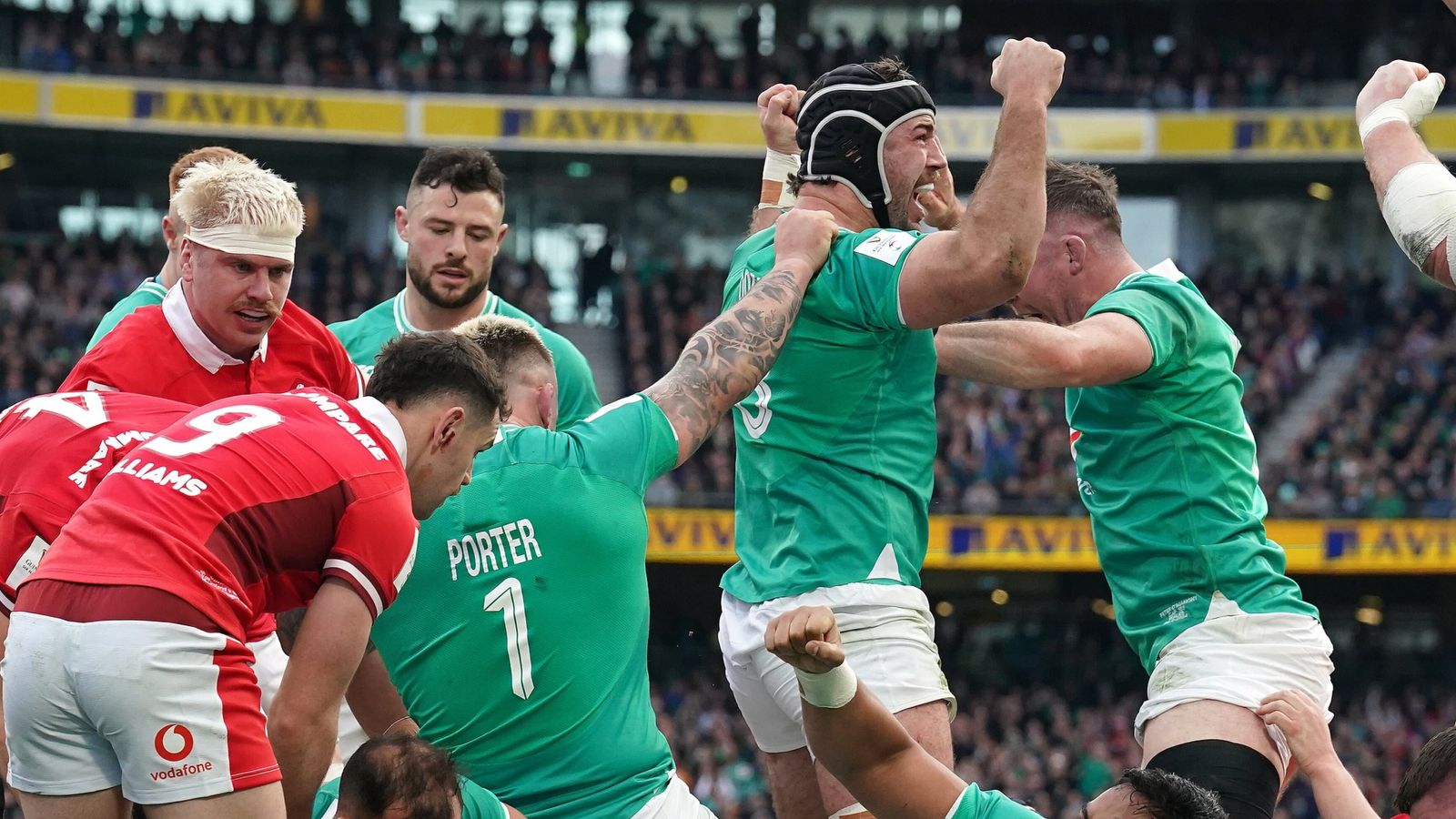 Ireland 31-7 Wales: Hosts remain on for repeat Six Nations Grand Slam after win in Dublin