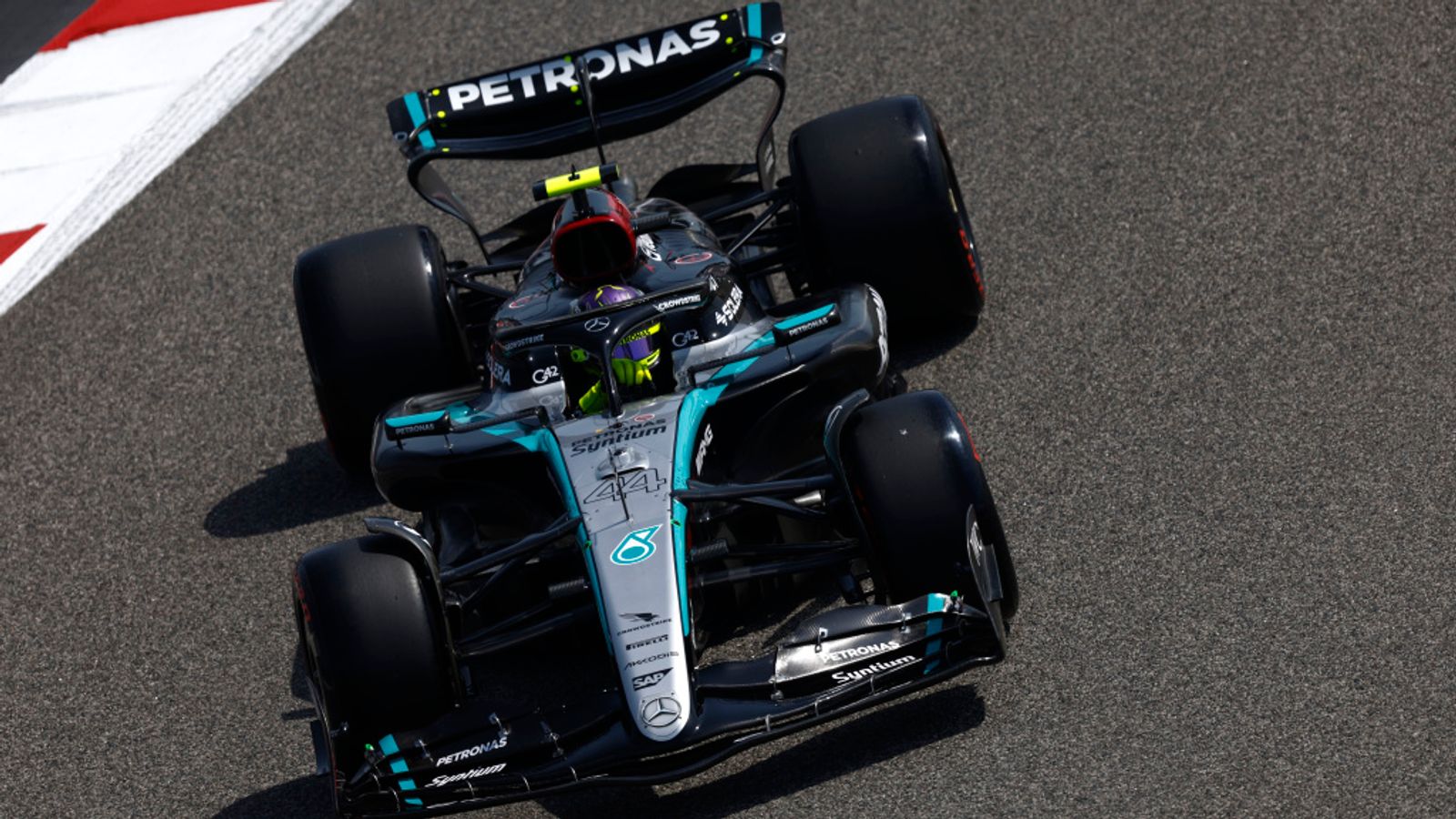 Mercedes Will Make A Good Fist Of Chasing Red Bull In 2024 Formula 1   Skysports Lewis Hamilton Mercedes 6469668 