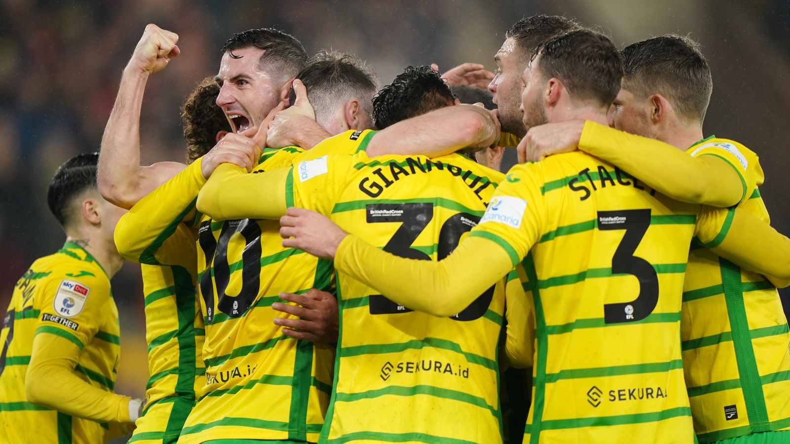 Norwich 4-2 Watford: Gabriel Sara and Christian Faasnacht net crucial goals in Canaries win | Football News