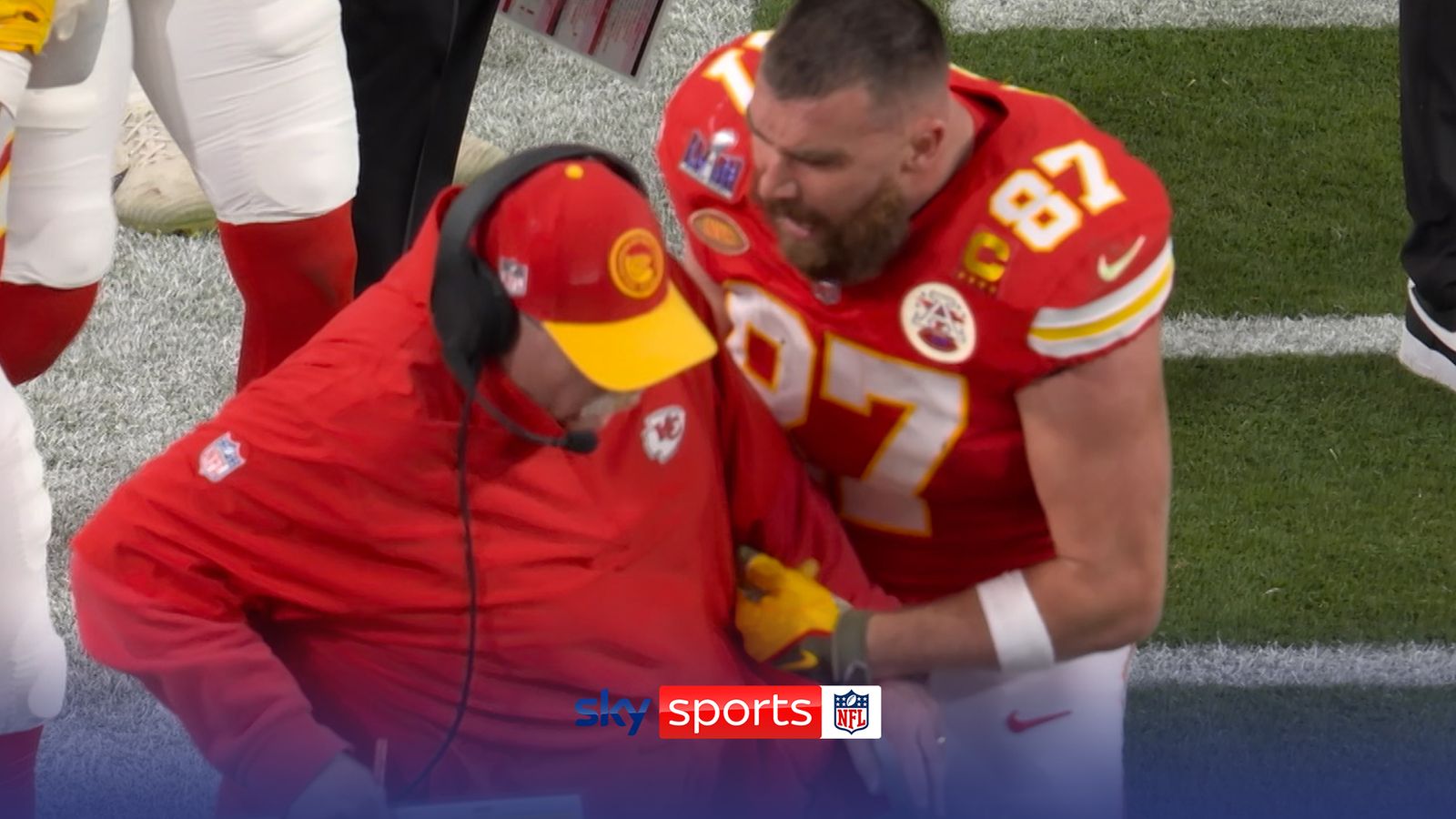 Travis Kelce Rages At Head Coach After Chiefs Fumble | NFL News | Sky ...