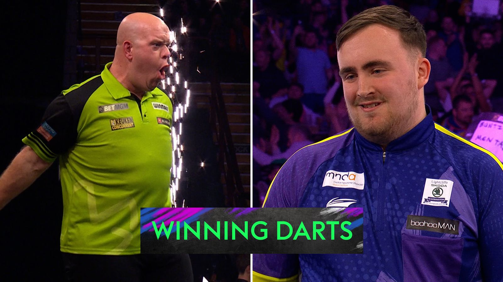 Luke Littler vs Michael van Gerwen: Darts' new rivalry continues in ...