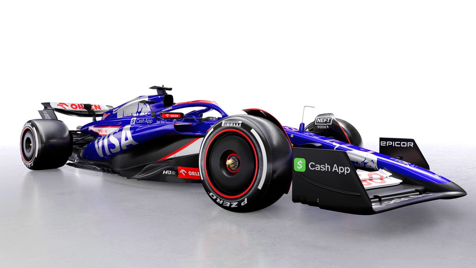 Visa Cash App RB Launch VCARB 01: Renamed Team Reveal Stunning Livery ...