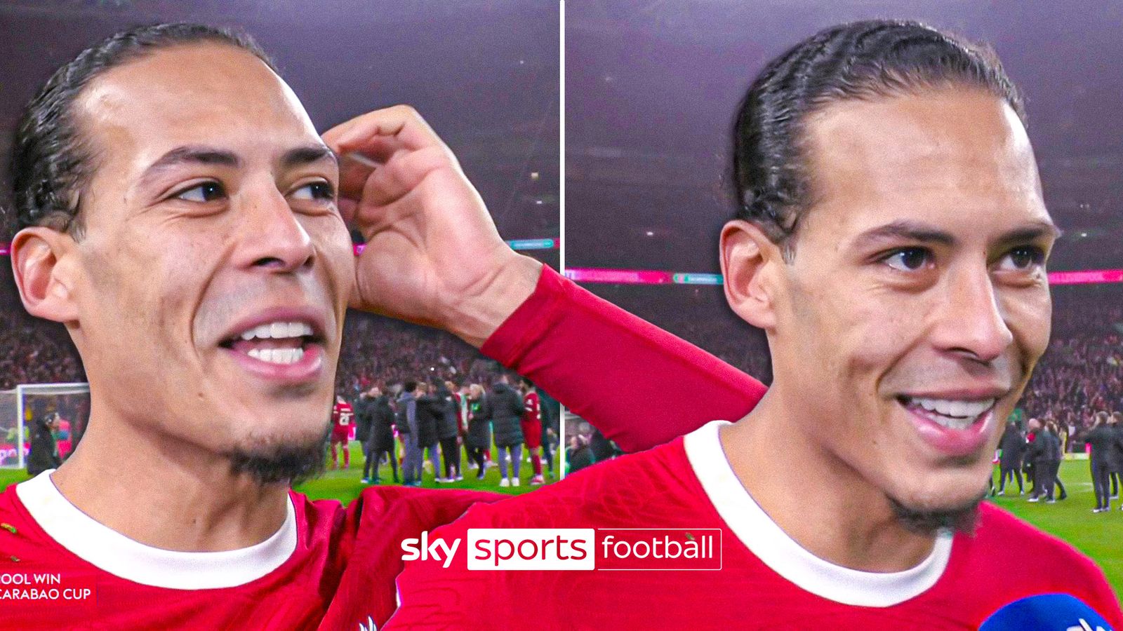 Emotional Virgil Van Dijk Praises 'incredible' Youngsters | 'I'm So ...