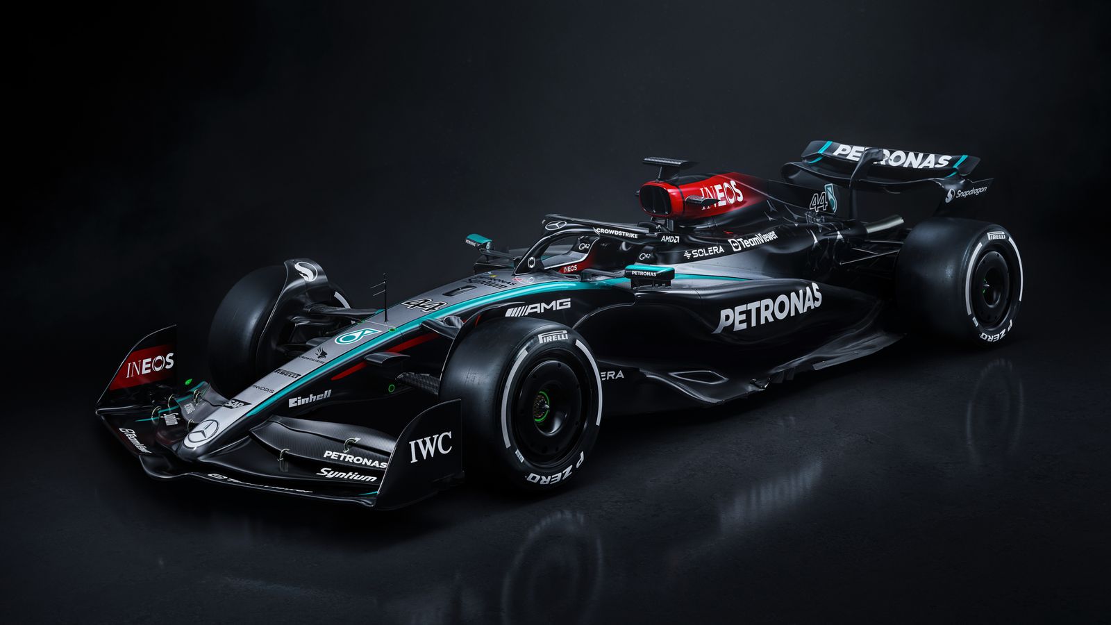 Mercedes F1 2024 car launch Watch as new W15 was revealed for Lewis