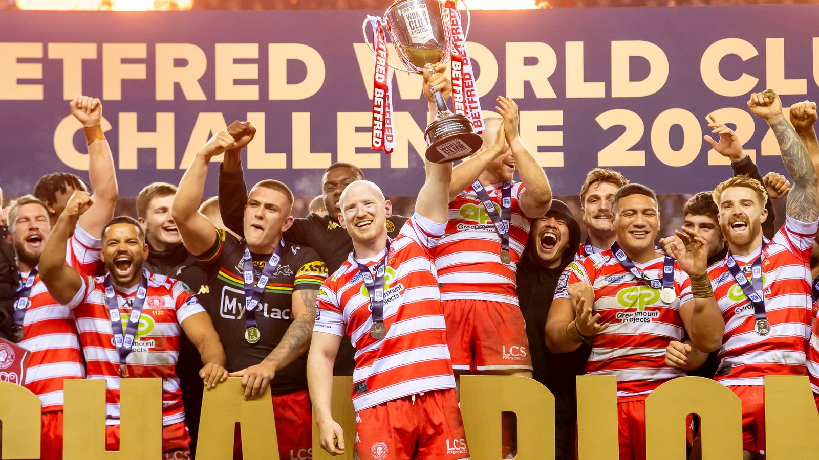 Wigan Warriors 16-12 Penrith Panthers: Super League champions capture dramatic World Club Challenge win |  Rugby League News