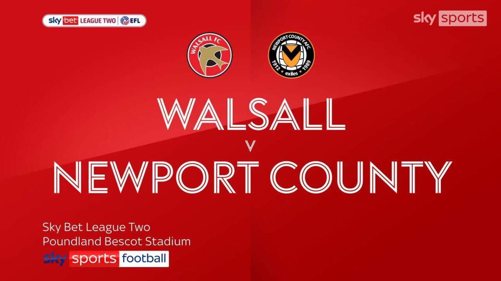 Walsall 0-3 Newport