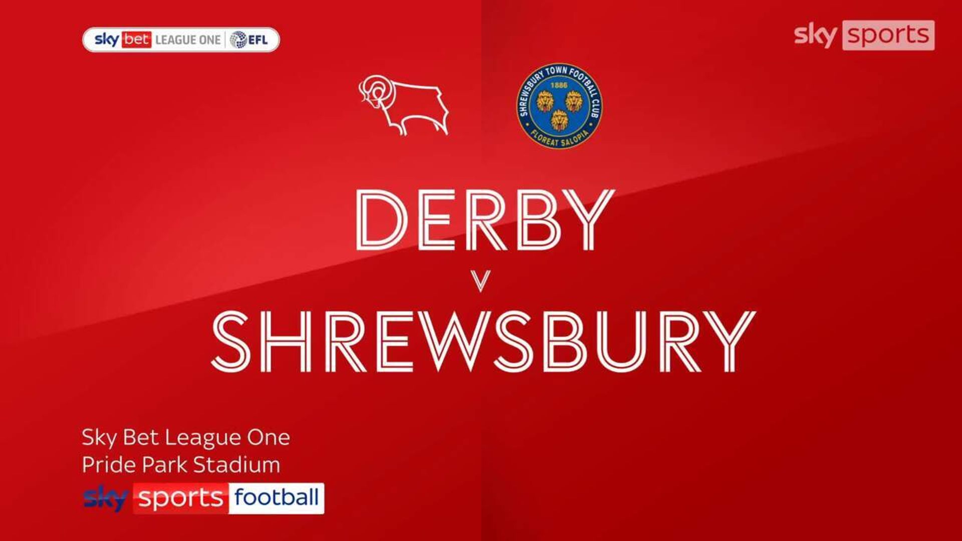 Derby 1-1 Shrewsbury 