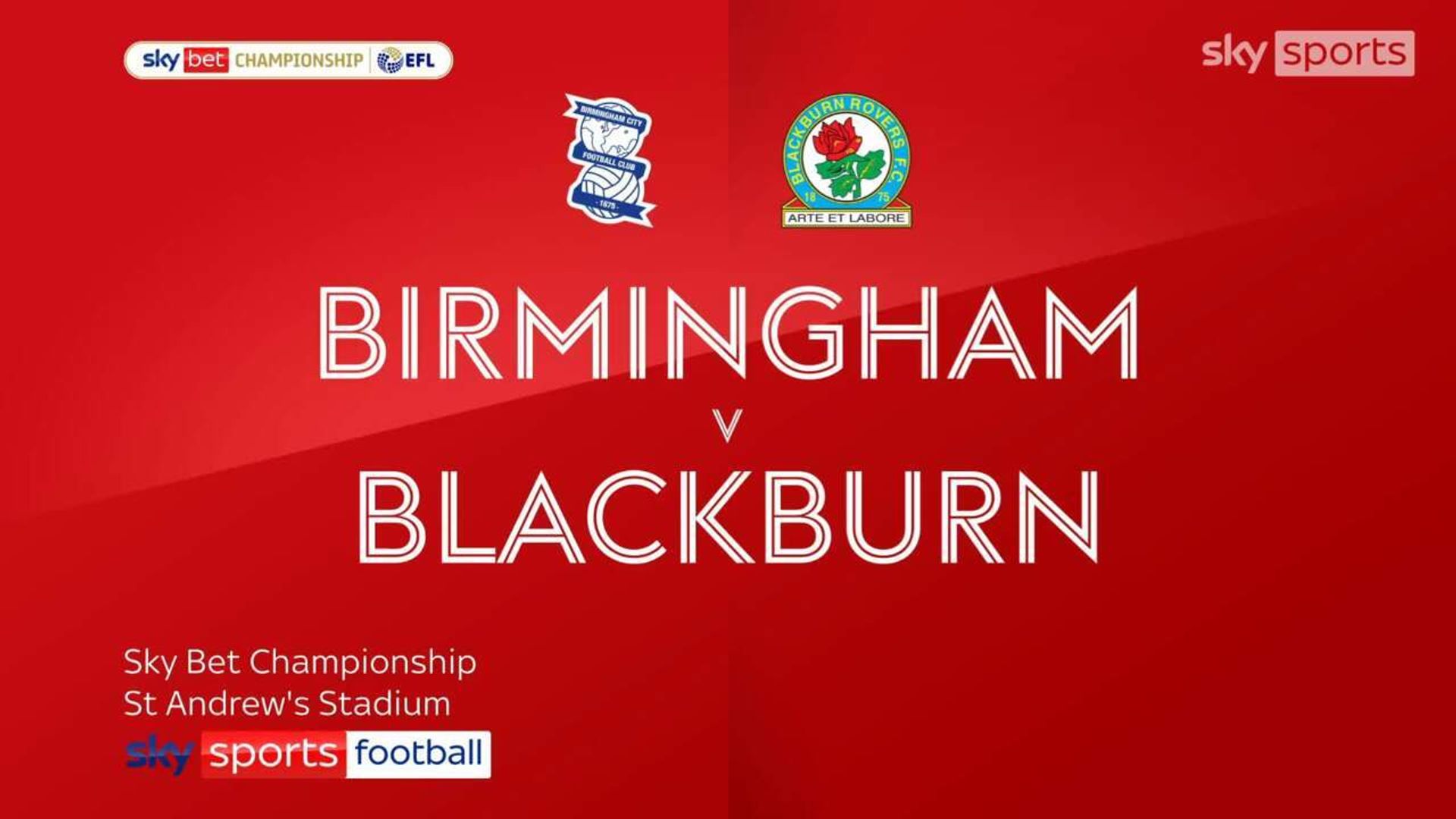 Birmingham 1-0 Blackburn