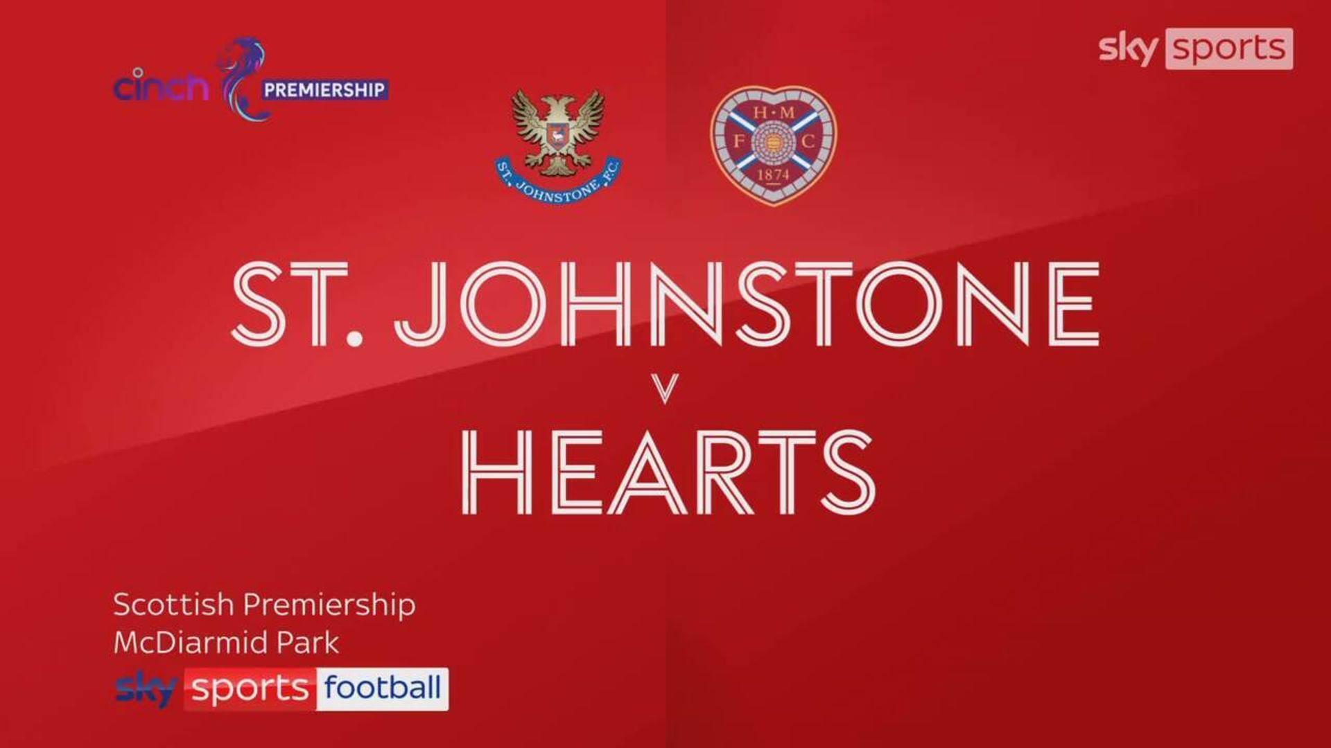 St. Johnstone 0-1 Hearts 