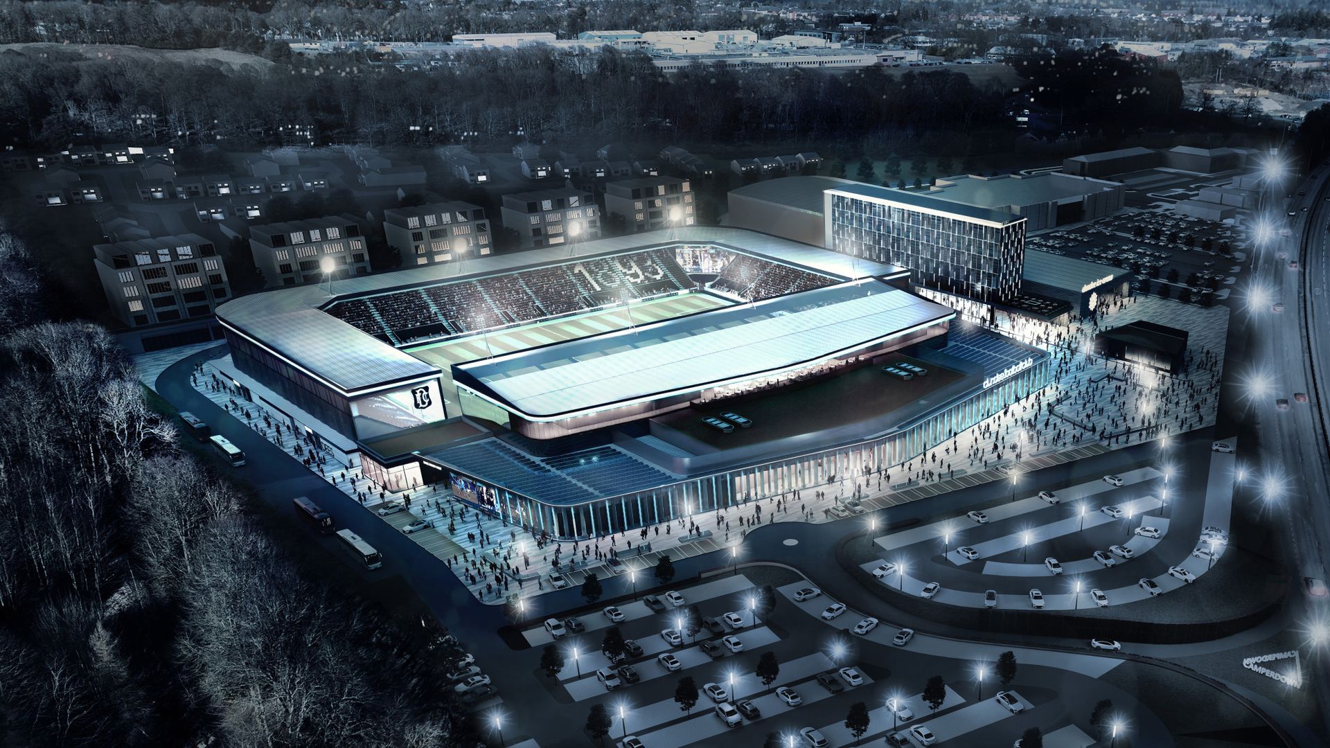 Dundee submit plans for new stadium