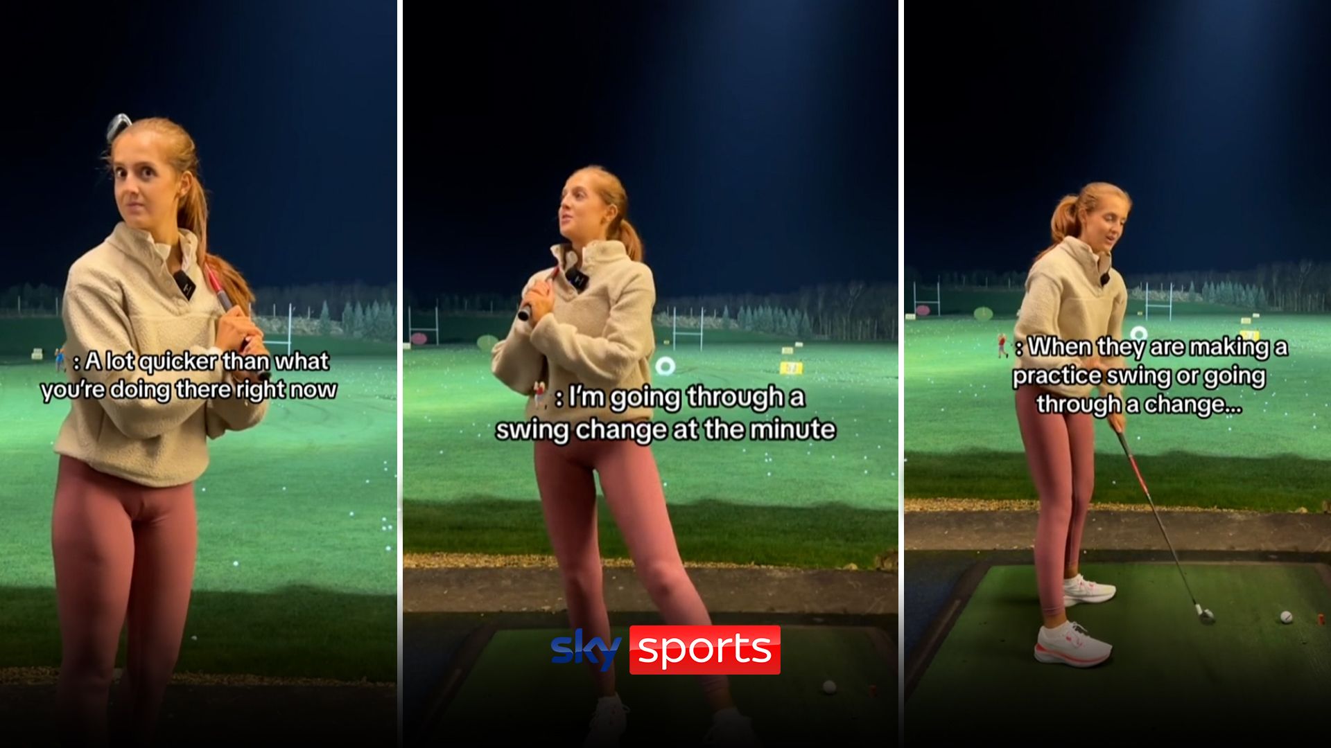 Awkward! Pro golfer given swing advice by stranger in viral 'mansplaining' video