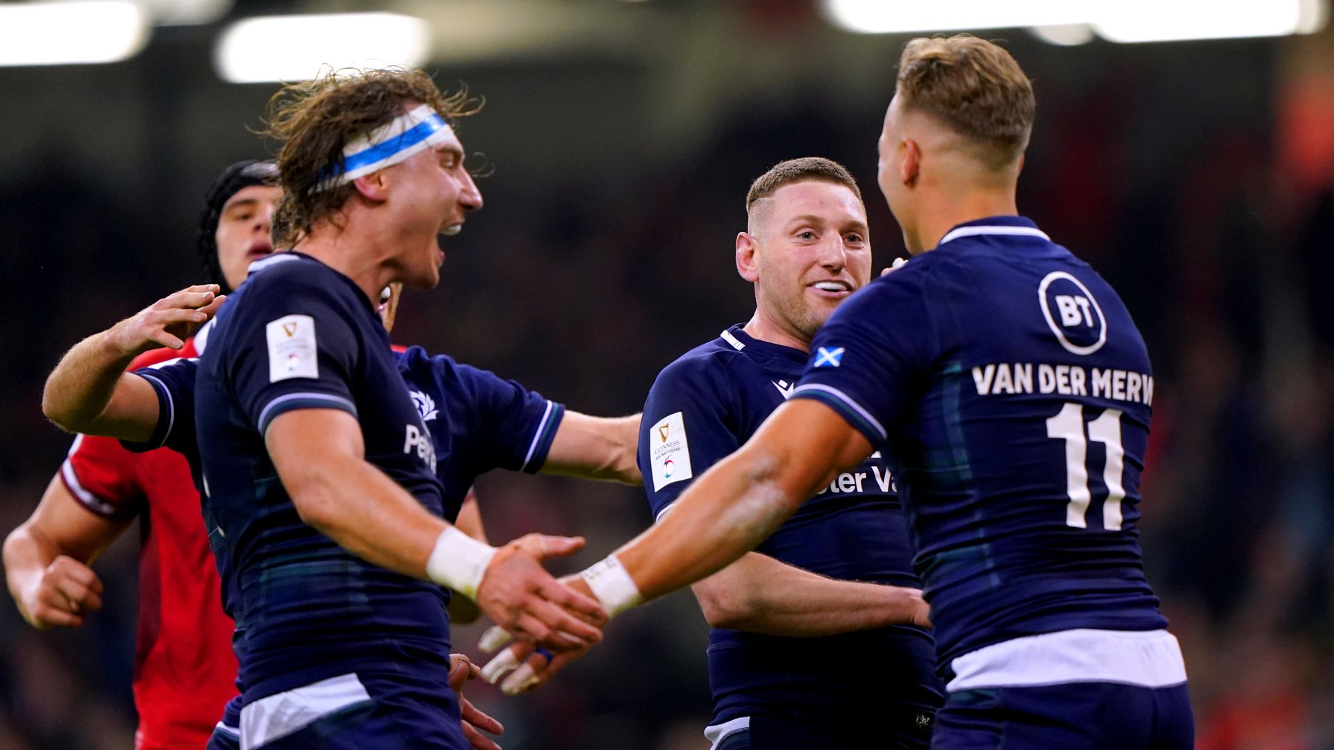 Scotland hold off Wales comeback for first Cardiff win in 22 years