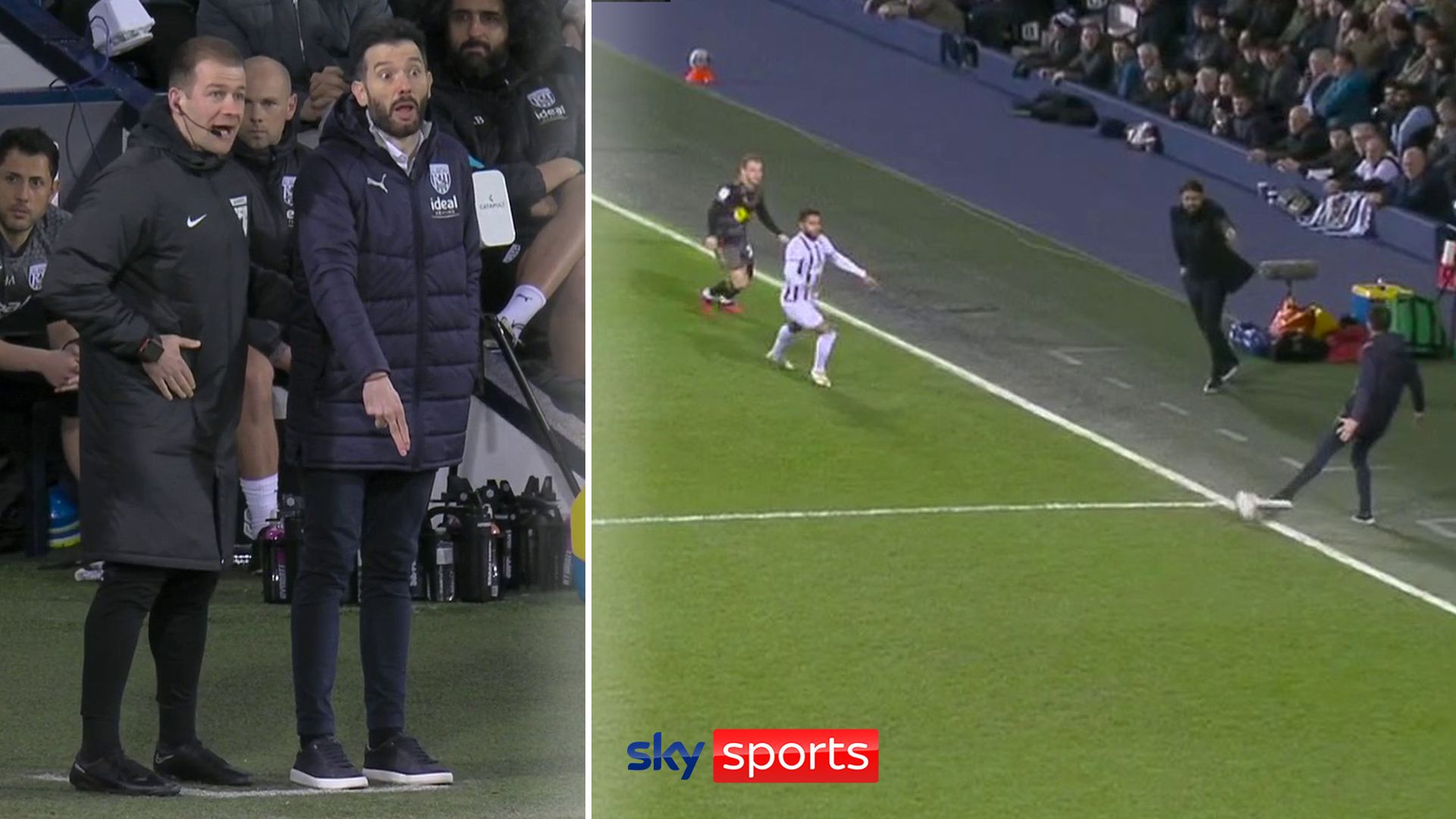 Strangest red card of the season? Corberan sent off in front of new owners!
