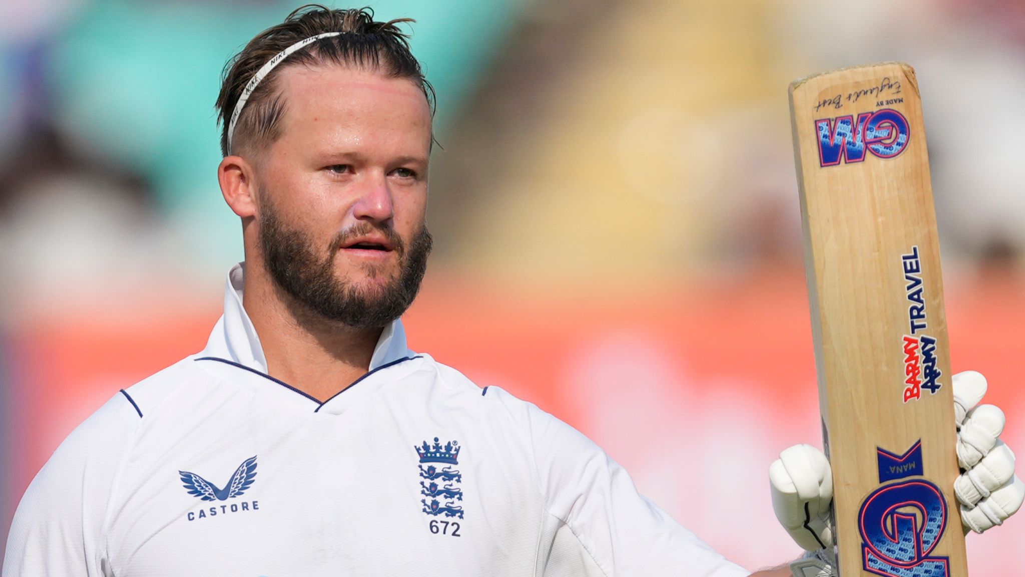 India vs England: Ben Duckett hits scintillating ton in strong reply from  tourists in third Test | Cricket News | Sky Sports
