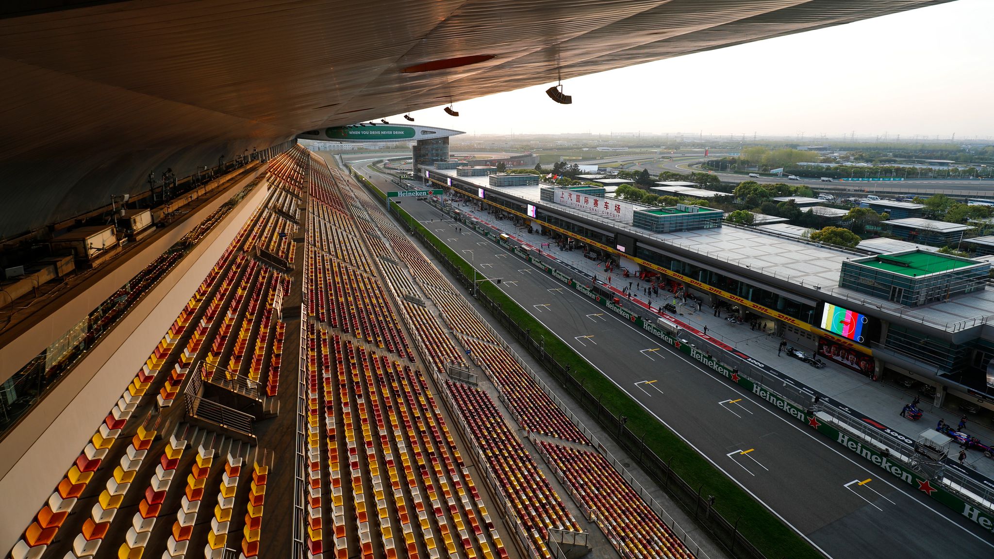 Shanghai International circuit. Intertraffic China 2023.