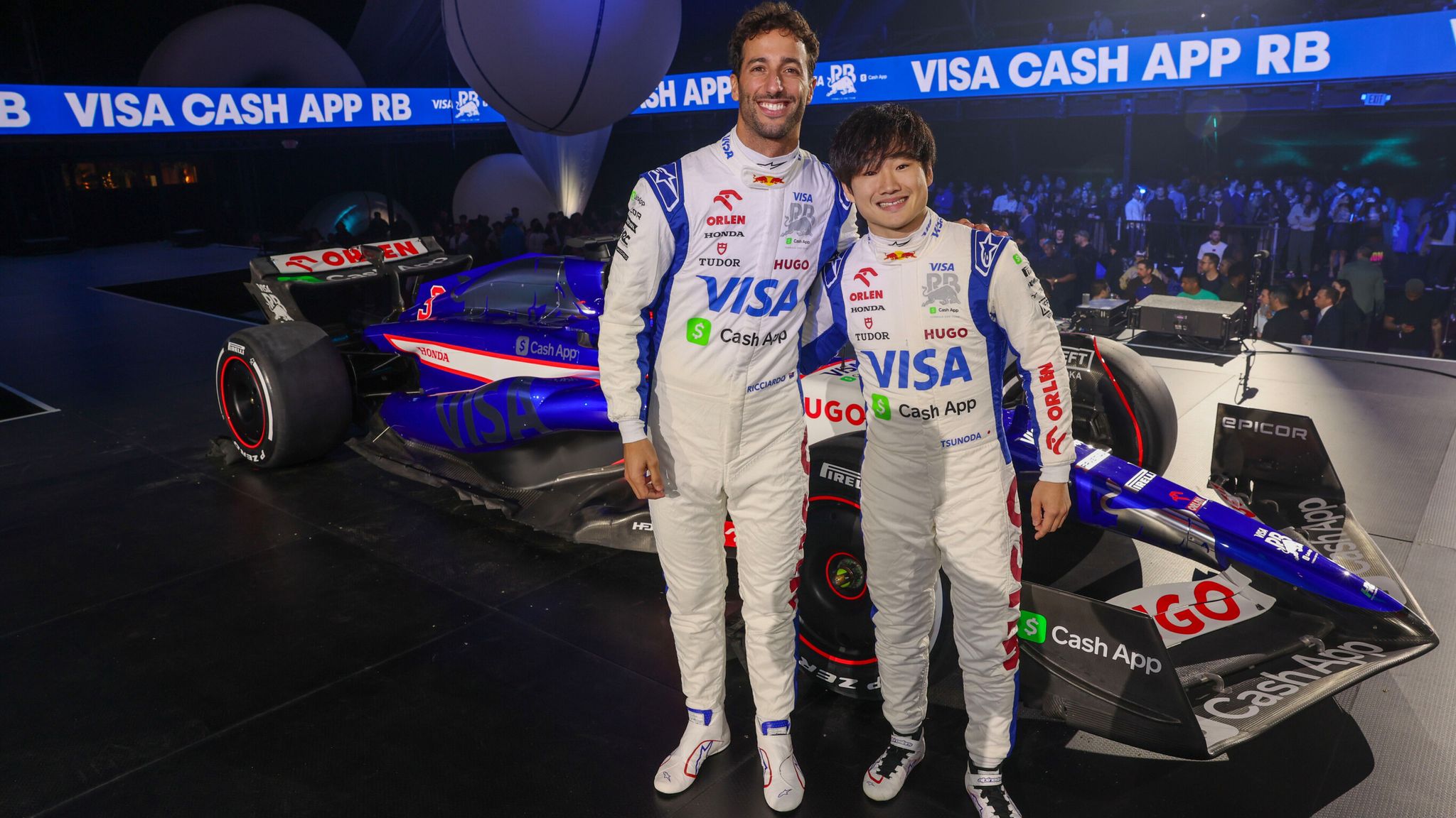 Visa Cash App RB Launch VCARB 01: Renamed Team Reveal Stunning Livery ...