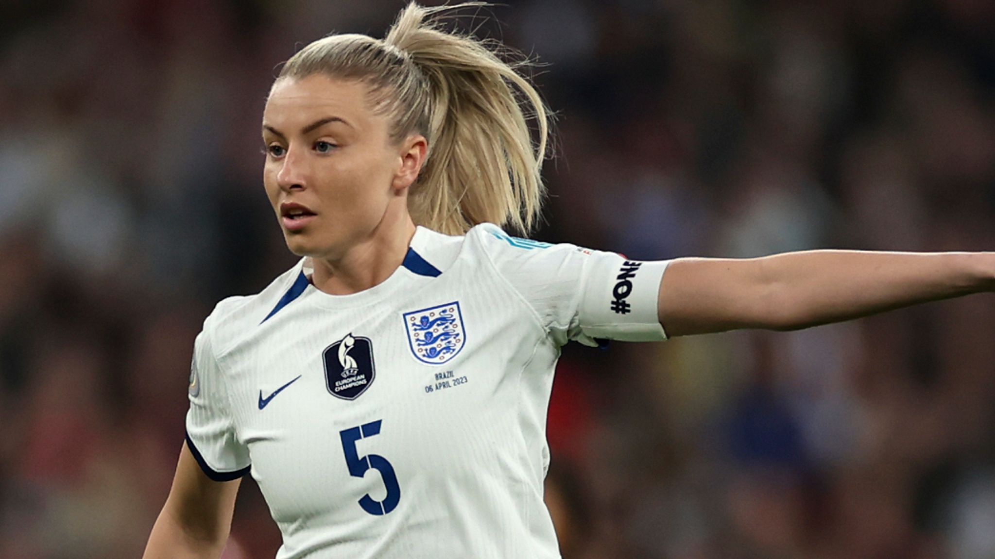 Sarina Wiegman Says Leah Williamson Could Make England Return Against ...