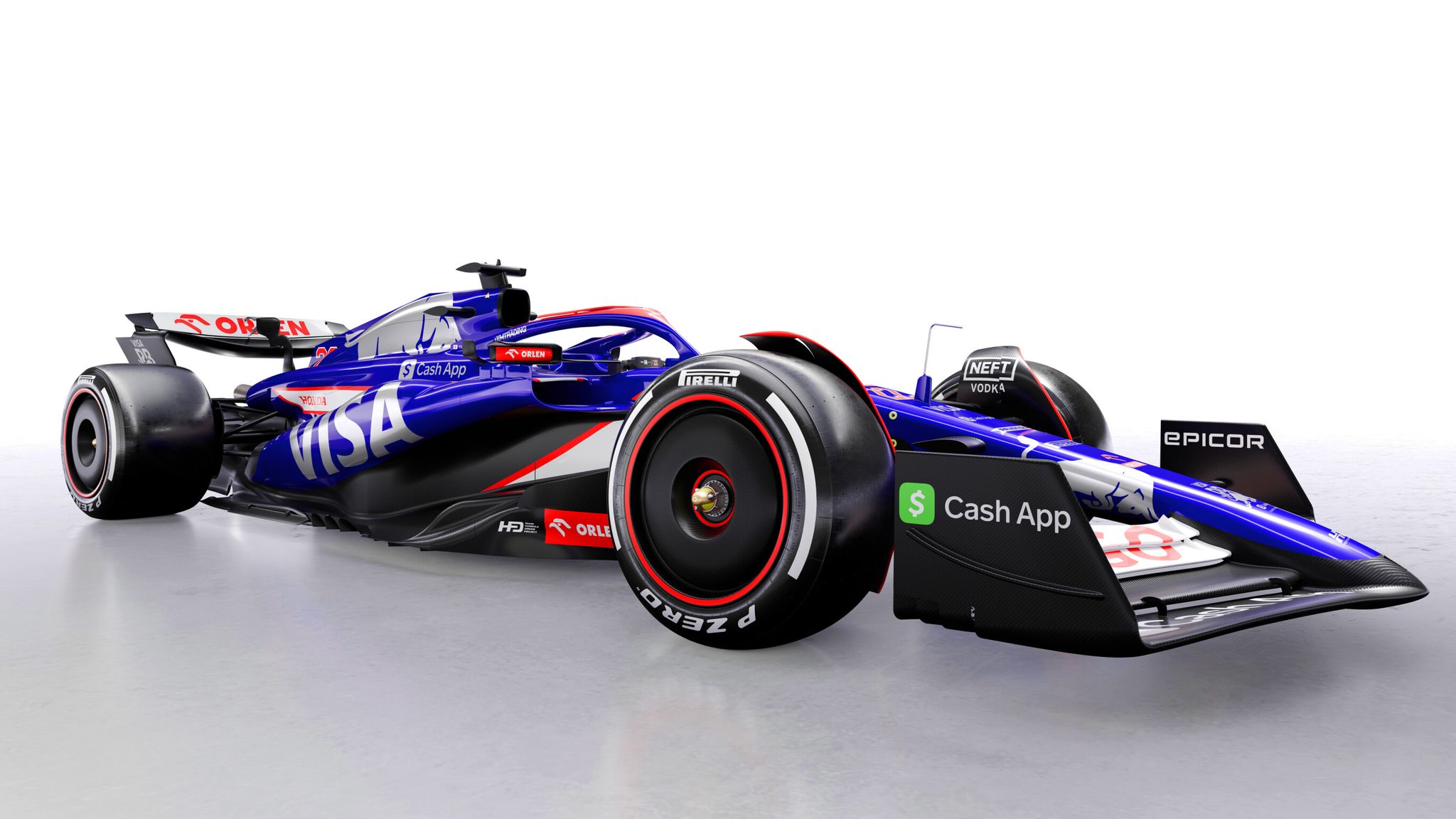 Visa Cash App RB Launch VCARB 01: Renamed Team Reveal Stunning Livery ...