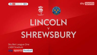 Lincoln 3-0 Shrewsbury