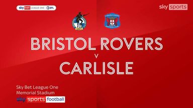Bristol Rovers 2-1 Carlisle
