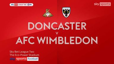 Doncaster 1-0 AFC Wimbledon