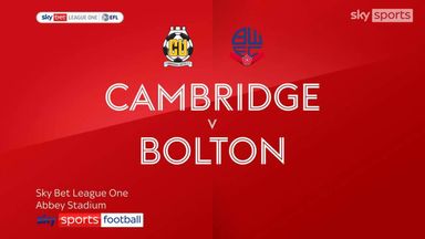 Cambridge 1-2 Bolton