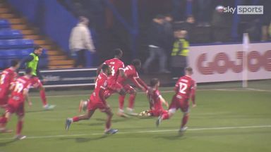 Stunning 95th-minute free-kick completes Morecambe comeback!