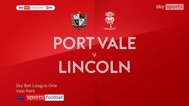 Port Vale 0-2 Lincoln