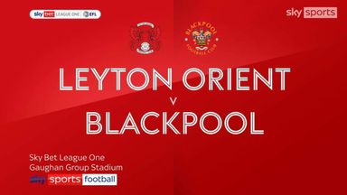 Leyton Orient 1-0 Blackpool
