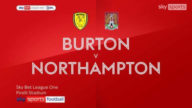 Burton 0-2 Northampton