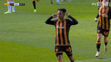 'He means business!' | Carvalho powers in a stunner for Hull
