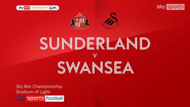 Sunderland 1-2 Swansea