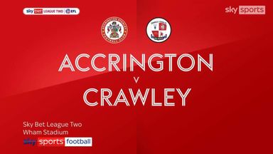 Accrington 0-1 Crawley