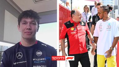 Albon: Hamilton's move a 'pinch yourself' moment | 'My focus is on Williams'