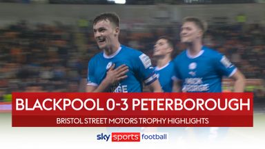 Blackpool 0-3 Peterborough