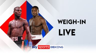 Buatsi v Azeez Weigh-in LIVE!