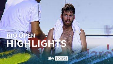 Highlights: Norrie crashes out in Rio heat