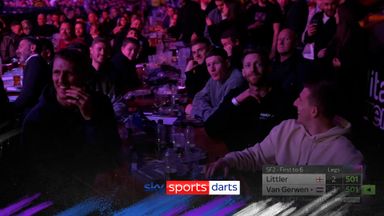 Littler and MVG miss doubles galore as Newcastle squad watch on