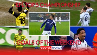 Top five Championship goals of the weekend | Brady, Sara and more!