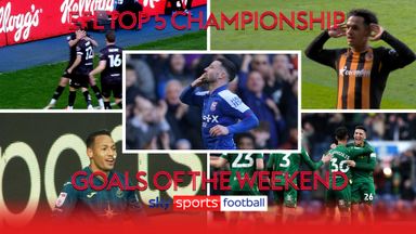Top five Championship goals of the weekend | Fabio Carvalho, Conor Chaplin and more!