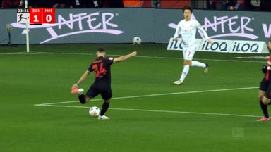 Xhaka opens scoring for Leverkusen with screamer!