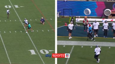 'Rugby or NFL?' | AFC Team ad-libs a triple lateral!