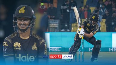 Saim stuns with 'no-look' six in PSL!