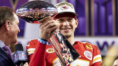 Image from Super Bowl 2024: Patrick Mahomes continues great chase of Tom Brady as Kansas City Chiefs confirm NFL's newest dynasty